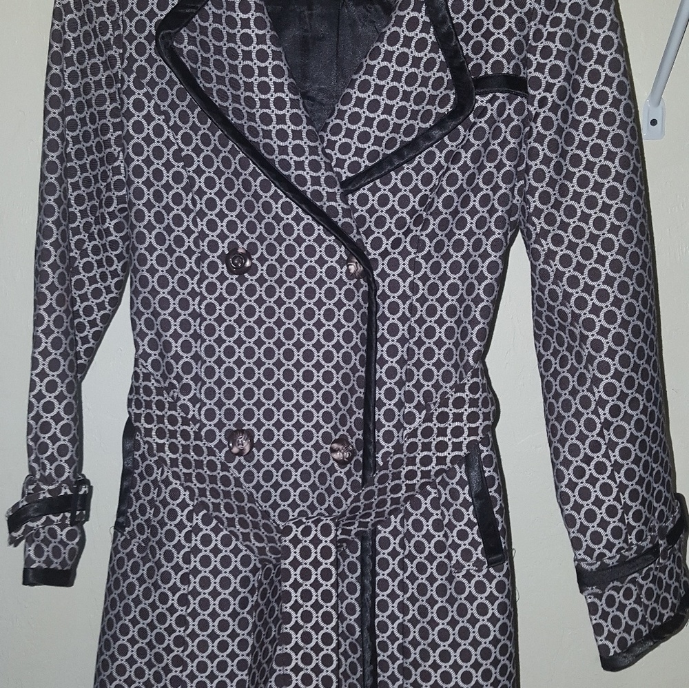 elegant vertigo coat xs